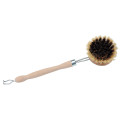 Brosse à vaisselle Hêtre, Fibre d'agave et laiton