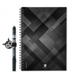 Cahier effaçable et réutilisable A5 30 pages