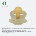 Sucette latex rond