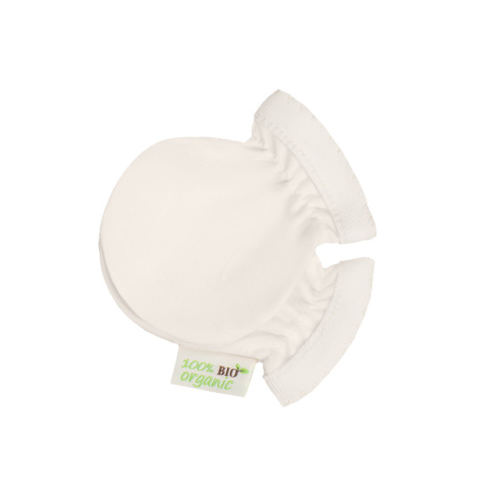 Mitaines bébé nouveau-né vélour de coton bio
