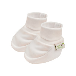 Chaussons en velour de coton bio