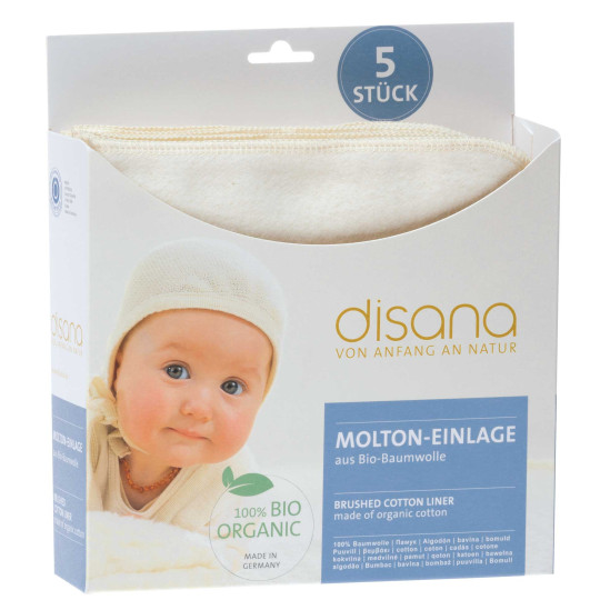 Lot de 5 doublures coton Disana