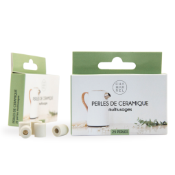 Boîte de perles de céramique