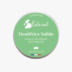Dentifrice Solide en Pastille Menthe