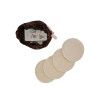 Pochon + 4 Lingettes démaquillantes lavables en coton bio