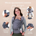 Porte-Bébé écharpe préformée Evolu'Bulle en coton biologique