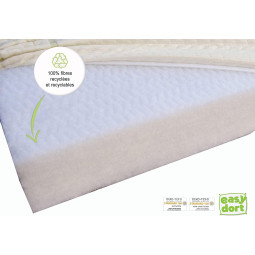 Matelas 40x90 cm Bambou pour Lit bébé