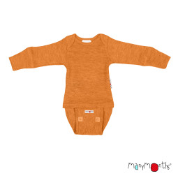 Body en laine naturelle ManyMonths manches longues Body/Shirt Long Sleeve
