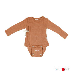 Body kimono en laine naturelle ManyMonths