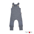 Salopette ManyMonth en laine naturelle / Romper Playsuit