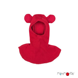 Cagoule ourson en laine mérinos ManyMonths