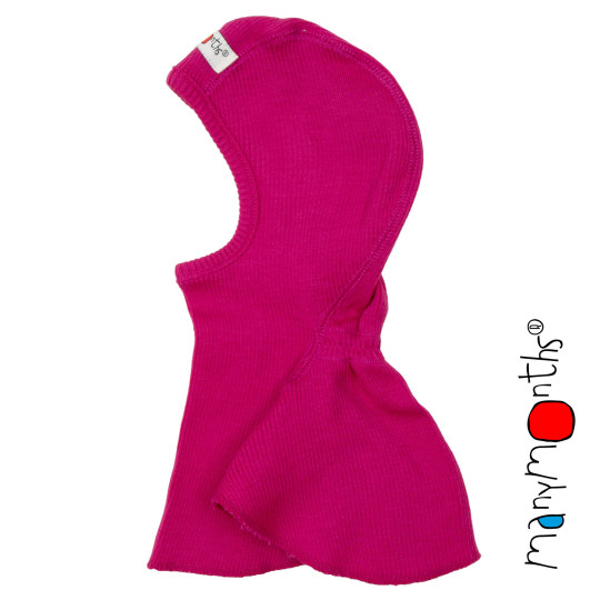 Cagoule en laine mérinos modèle éléphant ManyMonths