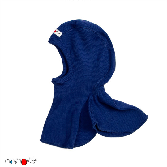 Cagoule en laine mérinos modèle éléphant ManyMonths