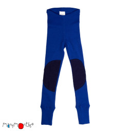 Leggings avec patches en laine mérinos - Manymonth