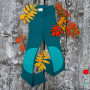 Leggings avec patches en laine mérinos - Manymonth