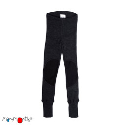 Leggings avec patches en laine mérinos - Manymonth