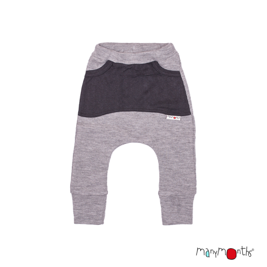 Pantalon kangourou laine naturelle ManyMonths