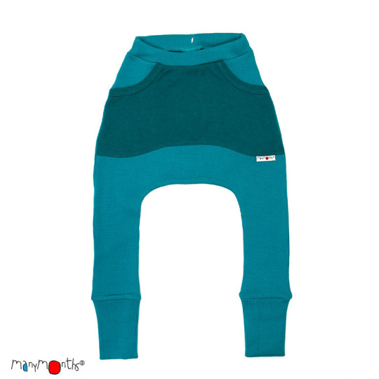 Pantalon kangourou laine naturelle ManyMonths