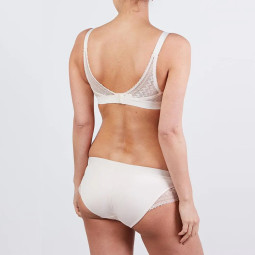Soutien-gorge de grossesse et d’allaitement sans armature Serena Blush Cache Cœur