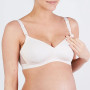 Soutien-gorge de grossesse et d’allaitement sans armature Serena Blush Cache Cœur