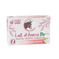 Savon au Lait d’Ânesse Bio & Fleur de Coton