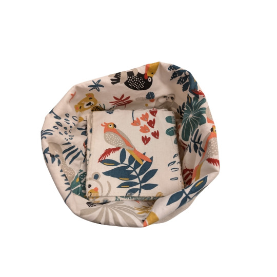 Lingettes lavables et son pochon