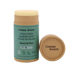 Crème solaire solide bio Monoï