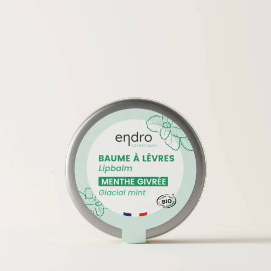 Baume à lèvre menthe bio Endro