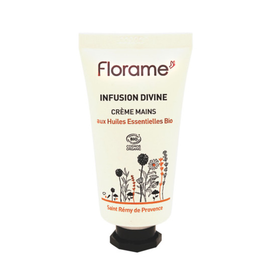 Crème mains infusion divine aux huiles essentielles Florame