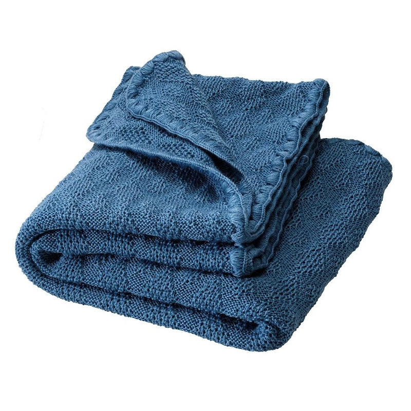 Couverture en laine bio mérinos disana