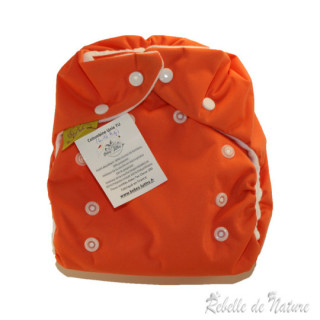 Lot de 40 couches lavables bébé lutin complètes + 40 pans