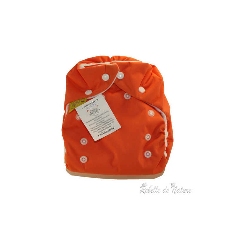 Lot de 40 couches lavables bébé lutin complètes + 40 pans