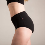 Culotte incontinence femme LYZA taille haute coton bio – Sittelle Lingerie – fabriquée en France