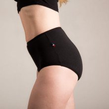 Culotte incontinence femme LYZA taille haute en coton – Sittelle Lingerie – fabriqué en France