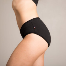 Culotte incontinence femme NOVA taille basse coton bio – Sittelle Lingerie – fabriquée en France