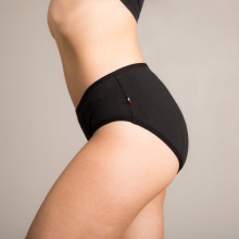 Culotte menstruelle LISE taille basse coton bio du 30 (3XS) au 44 (2XL) – Sittelle Lingerie