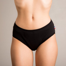 Culotte menstruelle LISE taille basse coton bio – vendu par Rebelle de Nature