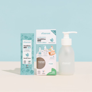 Dentifrice menthe douce (dès 7 ans) – kit bouteille + recharge – Pimpant - vendu par Rebelle de Nature