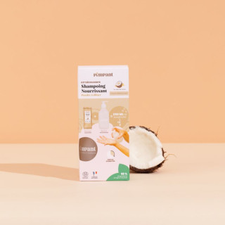 Shampoing nourrissant Pimpant – Kit découverte bouteille + éco-recharge
