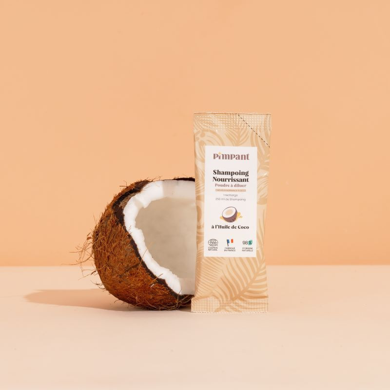 Shampoing nourrissant Pimpant – Recharge 30 g à diluer - Vendu par Rebelle de Nature