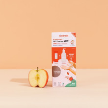 Gel lavant 2 en 1 Kids Pimpant pomme du verger – Kit découverte bouteille + éco-recharge 25 g