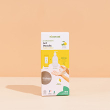 Gel douche verveine citron Pimpant – Kit découverte bouteille + éco-recharge 25 g