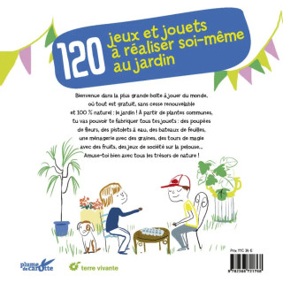 Les Aventuriers au jardin bio fabriquent leurs jouets, de F. Lisak et A. Moreau