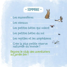 Les Aventuriers au jardin bio accueillent les animaux, de C. Sabbagh et J. Wiejak