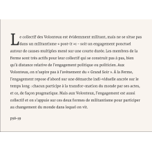 Aux Champs les Volonteux : une ferme collective, un tiers-lieu nourricier de N. Posta et B. Maurines