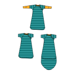 ManyMonths Gigoteuse évolutive manches longues / courtes