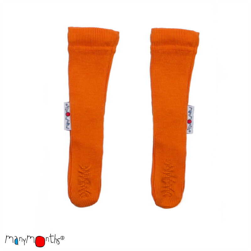 ManyMonths Long Tubes Booties – Chaussons de portage ajustables en laine