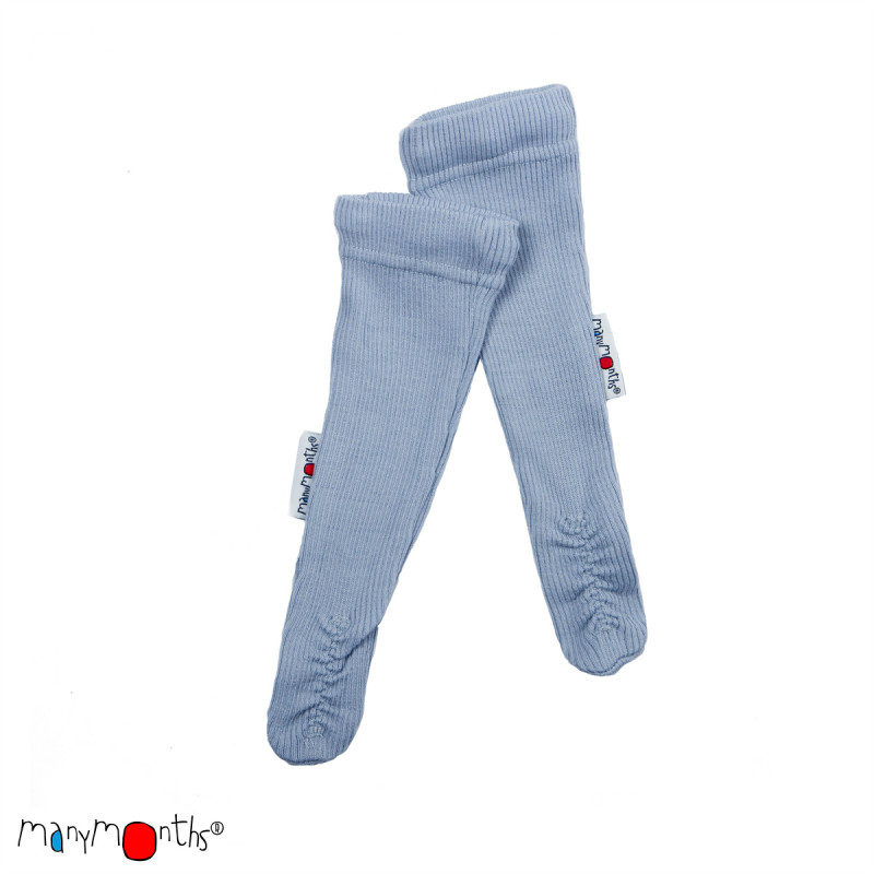 ManyMonths Long Tubes Booties – Chaussons de portage ajustables en laine