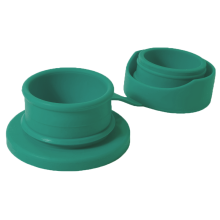 Biberon évolutif en inox pura avec paille