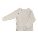 Pull portefeuille en laine bio Iobio by Popolini